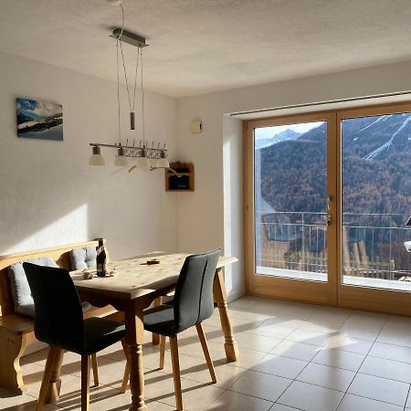 Ferienwohnung In Tschlin Mit Panoramablick Εξωτερικό φωτογραφία