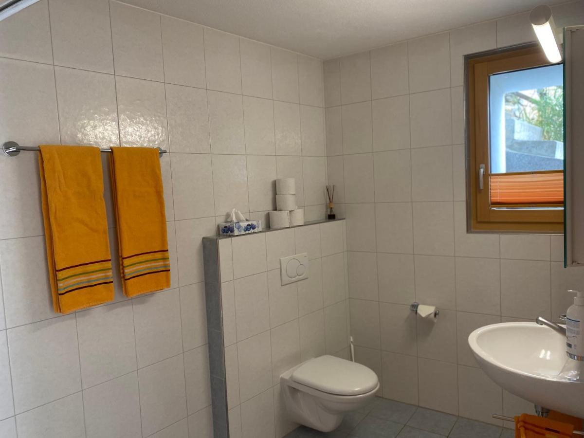 Ferienwohnung In Tschlin Mit Panoramablick Εξωτερικό φωτογραφία